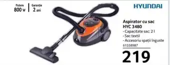 Selgros Aspirator cu sac HYC 3480 Ofertă
