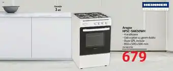 Selgros Aragaz HFSC-SME50WH Ofertă