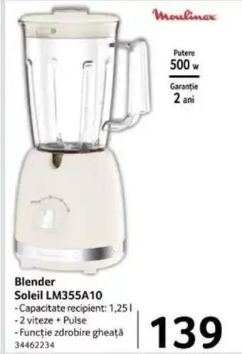 Selgros Blender Soleil LM355A10 Ofertă