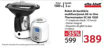 Robot de bucătărie multifuncțional All-in-One Thermomaster SC HA 1020