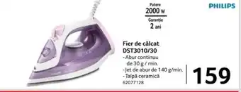 Selgros Fier de călcat DST3010/30 Ofertă