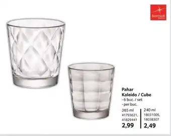 Pahar Kaleido / Cube