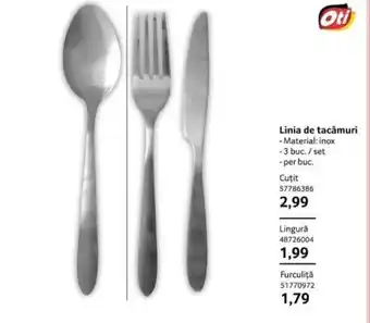 Selgros Linia de tacâmuri Ofertă