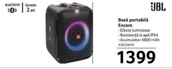 Selgros Boxă portabilă Encore Ofertă