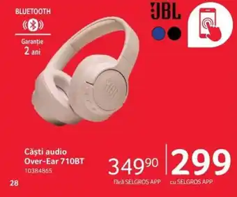 Selgros Căşti audio Over-Ear 710BT Ofertă