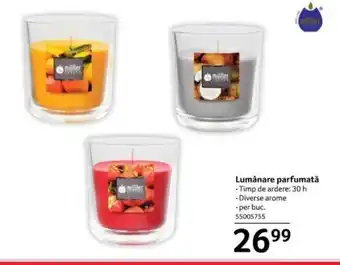 Selgros Lumânare parfumată Ofertă