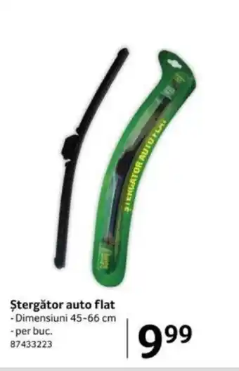 Selgros Ștergător auto flat Ofertă