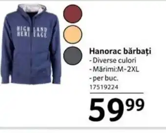 Selgros Hanorac bărbați Ofertă