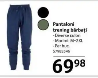 Selgros Pantaloni trening bărbați Ofertă