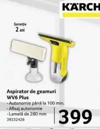 Selgros Aspirator de geamuri WV6 Plus Ofertă
