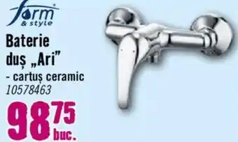 Hornbach Baterie duş „Ari" Ofertă