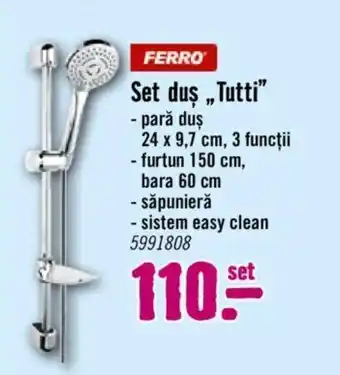 Hornbach Set dus „Tutti" Ofertă