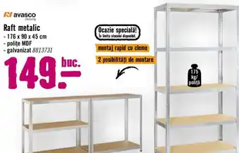 Hornbach Raft metalic Ofertă
