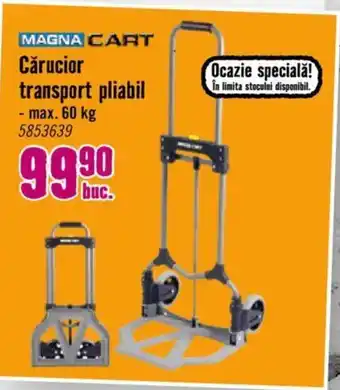 Hornbach Cărucior transport pliabil Ofertă