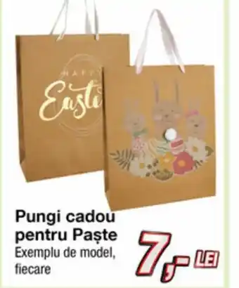 Pungi cadou pentru Paște