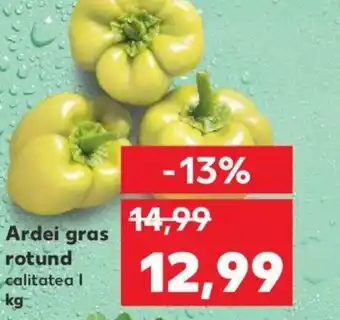 Kaufland Ardei gras rotund Ofertă