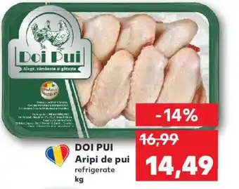 Kaufland DOI PUI Aripi de pui Ofertă