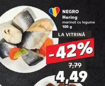 Kaufland NEGRO Hering Ofertă