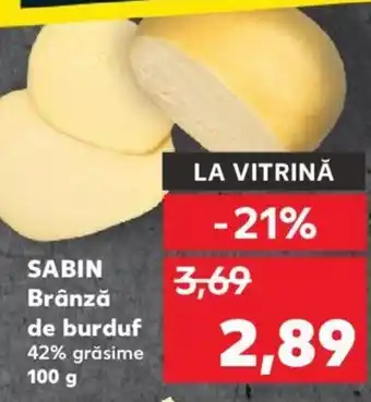 Kaufland SABIN Brânză de burduf Ofertă