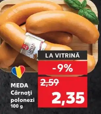 Kaufland MEDA Cârnaţi polonezi Ofertă