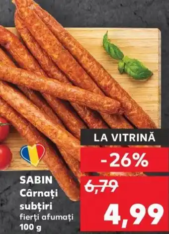Kaufland SABIN Cârnaţi subţiri Ofertă