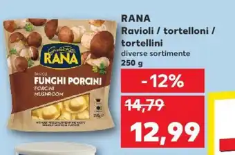 Kaufland RANA Ravioli / tortelloni / tortellini Ofertă