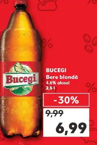 Kaufland BUCEGI Bere blondǎ 2.5L Ofertă