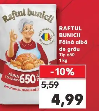 Kaufland RAFTUL BUNICII Faina alba de grâu Ofertă