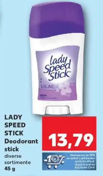 Kaufland LADY SPEED STICK Deodorant stick Ofertă