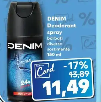Kaufland DENIM Deodorant spray Ofertă