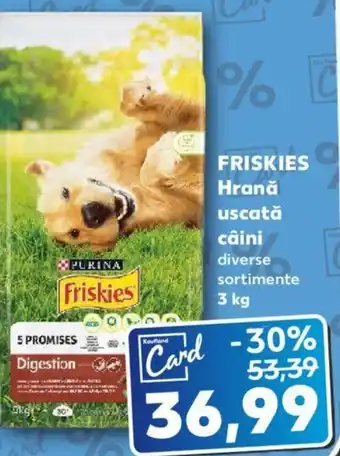Kaufland FRISKIES Hrană uscată câini Ofertă