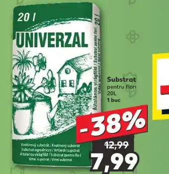 Kaufland Substrat pentru flori 20L Ofertă