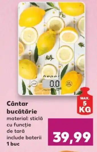 Cântar bucătărie