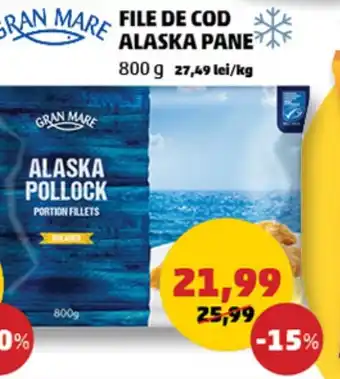 FILE DE COD ALASKA PANE