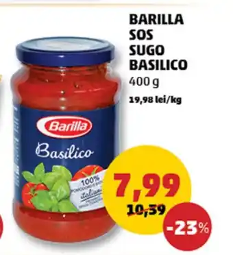 BARILLA SOS SUGO BASILICO