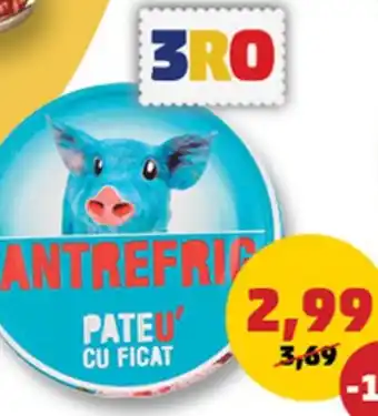Penny ANTREFRIG PATE CU FICAT DE PORC Ofertă