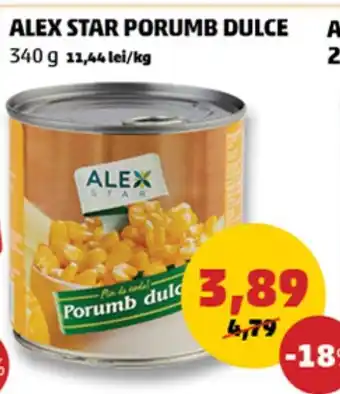 Penny ALEX STAR PORUMB DULCE Ofertă