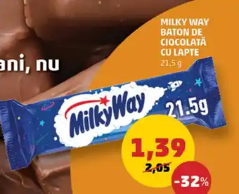 Penny MILKY WAY BATON DE CIOCOLATĂ CU LAPTE Ofertă