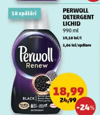 Penny PERWOLL DETERGENT LICHID Ofertă