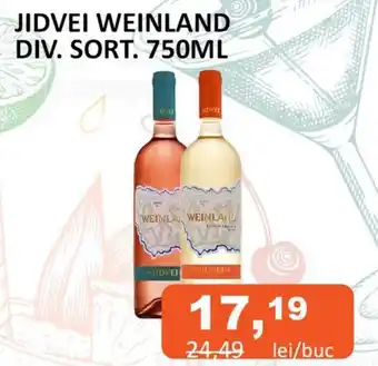 Unicarm JIDVEI WEINLAND DIV. SORT. 750ML Ofertă