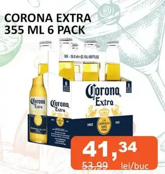 Unicarm CORONA EXTRA 355 ML 6 PACK Ofertă