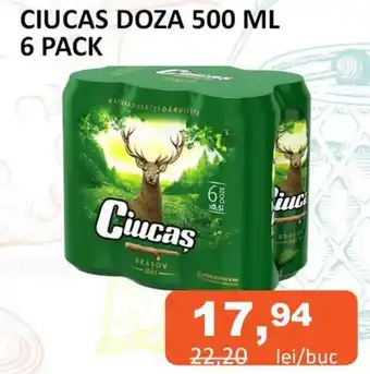 Unicarm CIUCAS DOZA 500 ML 6 PACK Ofertă