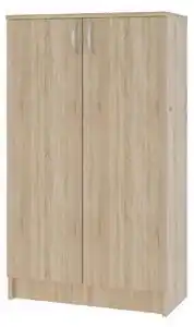 Favi Biblioteca haaus Flint, 2 Usi, Stejar Sonoma, 70 x 32 x 122 cm Ofertă