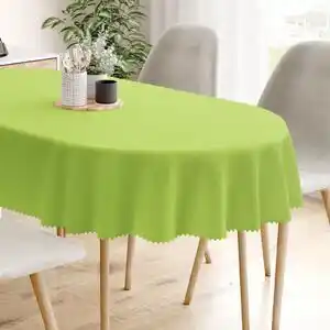 Favi Goldea față de masă teflonată - verde - ovală 140 x 180 cm Ofertă