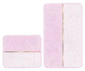 Favi Covorașe de baie roz în set de 2 buc. 100x60 cm - Minimalist Home World Ofertă