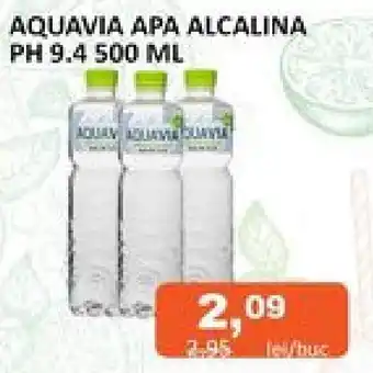 Unicarm AQUAVIA APA ALCALINA PH 9.4 500 ML Ofertă