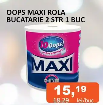 Unicarm OOPS MAXI ROLA BUCATARIE 2 STR 1 BUC Ofertă