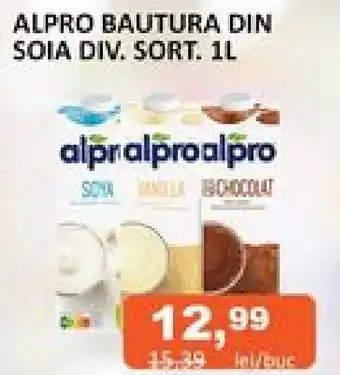 ALPRO BAUTURA DIN SOIA DIV. SORT. 1L