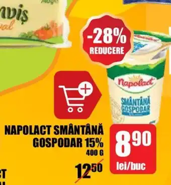 Auchan NAPOLACT SMÂNTÂNĂ GOSPODAR 15% Ofertă