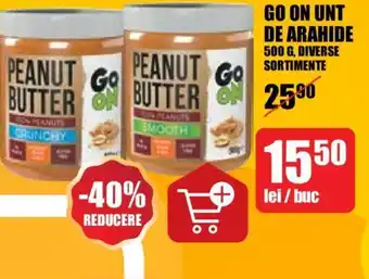 Auchan GO ON UNT DE ARAHIDE Ofertă